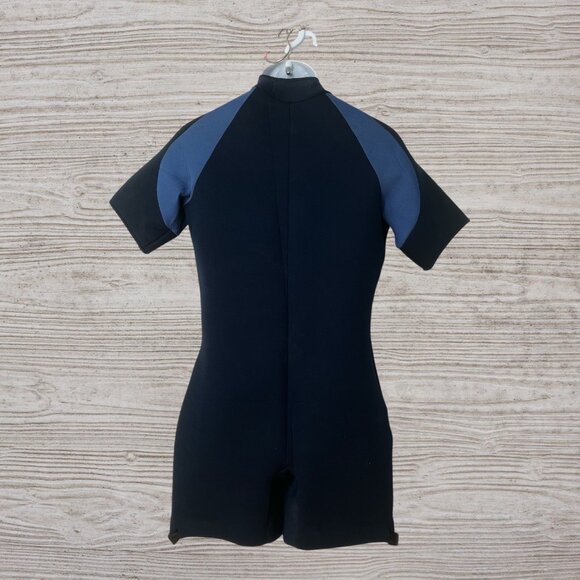 Dual Exposure Wetsuit Large 3mm Neoprene Core Scuba Diving Half Suit Front Zip - Picture 8 of 8